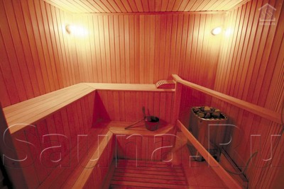 Номер с сауной в отеле Сафьянъ