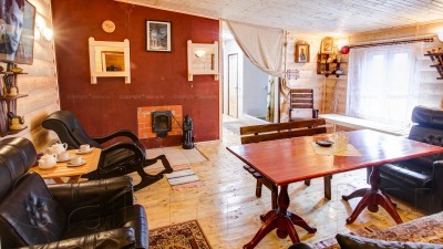 Русская баня на дровах