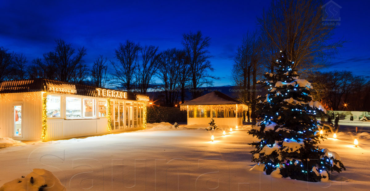 Банный комплекс на воде Ласточка